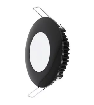 Spot Lamba Yayli Si̇yah 12 V Çap: 70 MM - 1