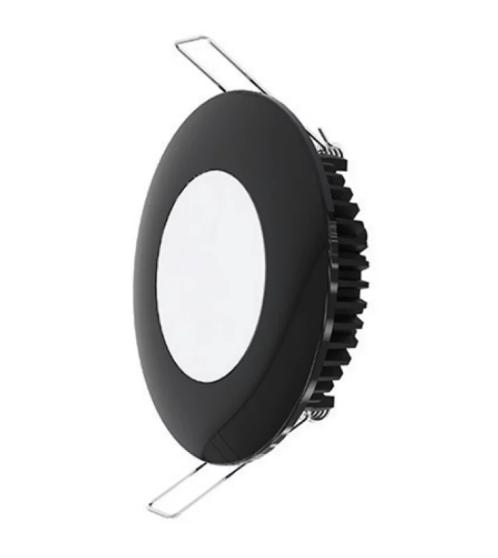 Spot Lamba Yayli Si̇yah 24 V Çap: 70 MM