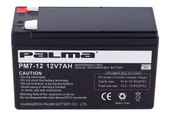 Palma Akü 12 V 7 Amper - 1