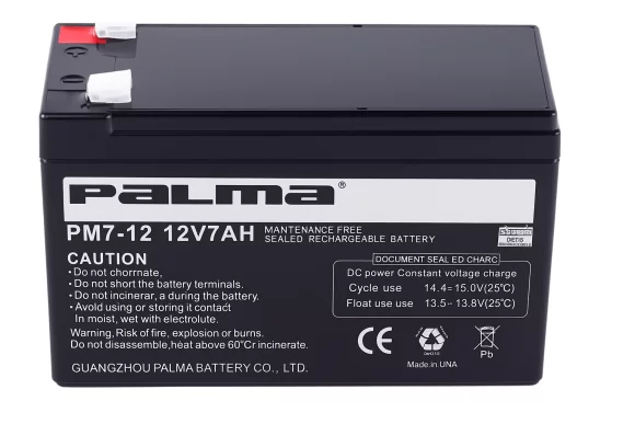 Palma Akü 6 V 12 Amper