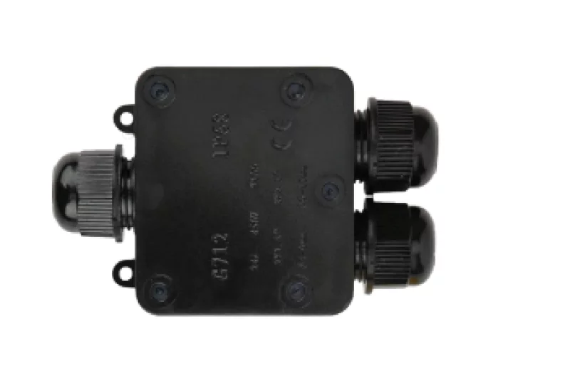 Ip68 Bağlanti Kutusu 3 Gi̇ri̇şli̇ 3 PİN 9-12 MM