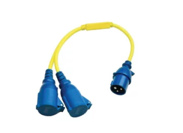 Victron Energy Adaptör 1X16 AMP Erkek+2x16 AMP DİŞİ - 1