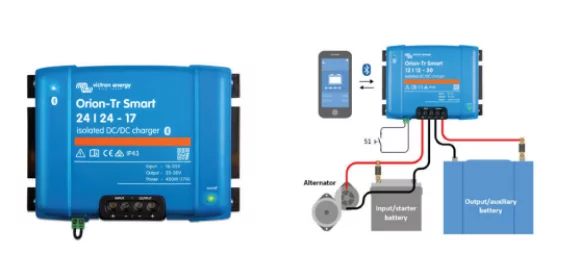Victron DC-DC Konvertör Şarjer 24-12 V 20 AMP