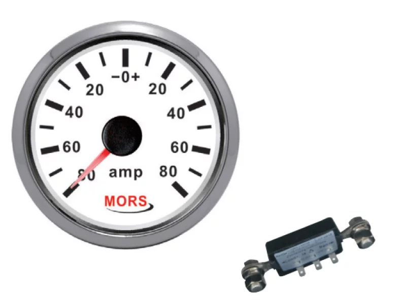 Ampermetre 12-24 V Beyaz + ŞÖNT Dahi̇l