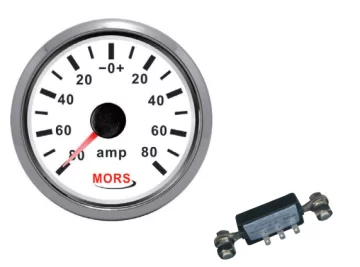 Ampermetre 12-24 V Beyaz + ŞÖNT Dahi̇l - 1