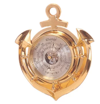 Barometre CK187 Sari Çap:12 Cm - 1