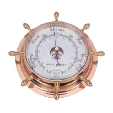 Barometre CK242 Sari Çap:12 Cm - 1