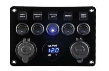 BFY 5'Lİ Switch Panel Işikli Şarj-volt-usb - 1
