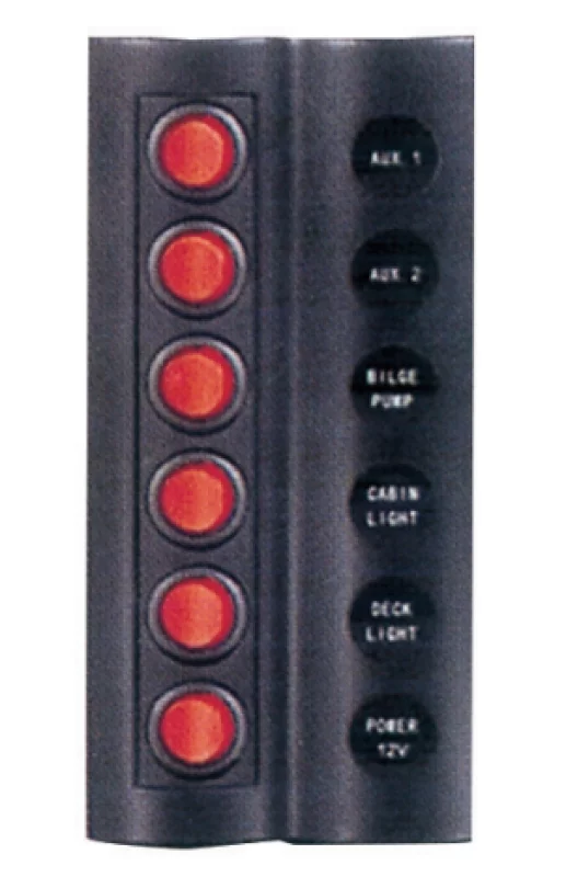 BFY 6'li Switch Panel A.s