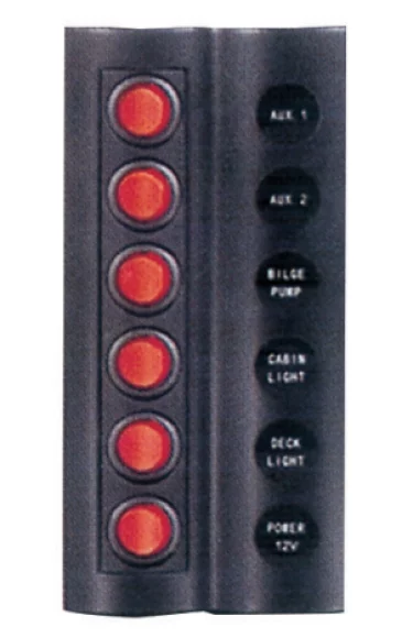 BFY 6'li Switch Panel A.s