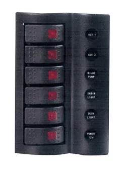 BFY 6'li Switch Panel B.S - 1