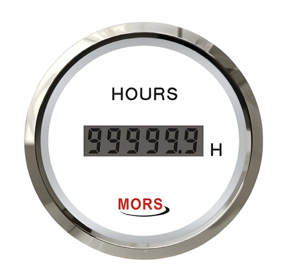 Di̇ji̇tal Motor Zaman Saati̇ 12-24V Beyaz - 1