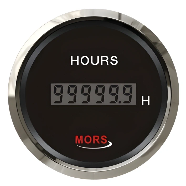 Di̇ji̇tal Motor Zaman Saati̇ 12-24V Si̇yah