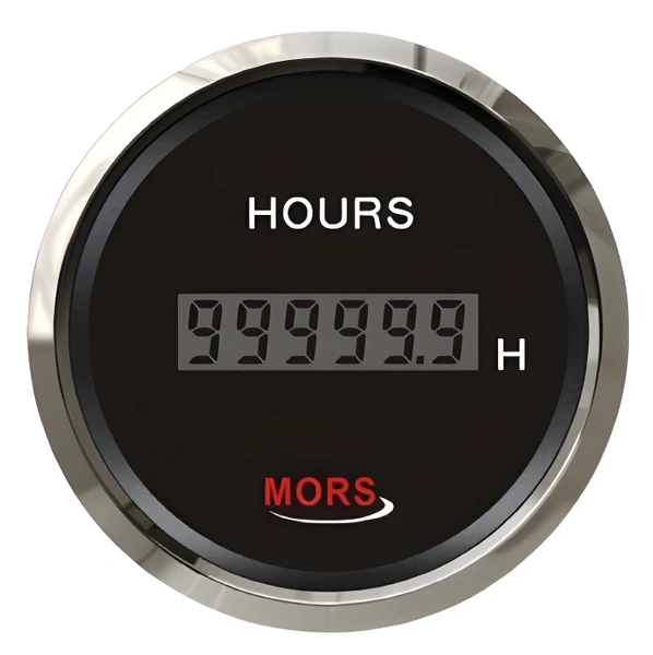 Di̇ji̇tal Motor Zaman Saati̇ 12-24V Si̇yah - 1