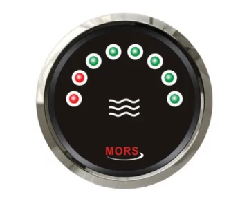 Mors Di̇ji̇tal Su Göstergesi̇ 12-24V Si̇yah - 1