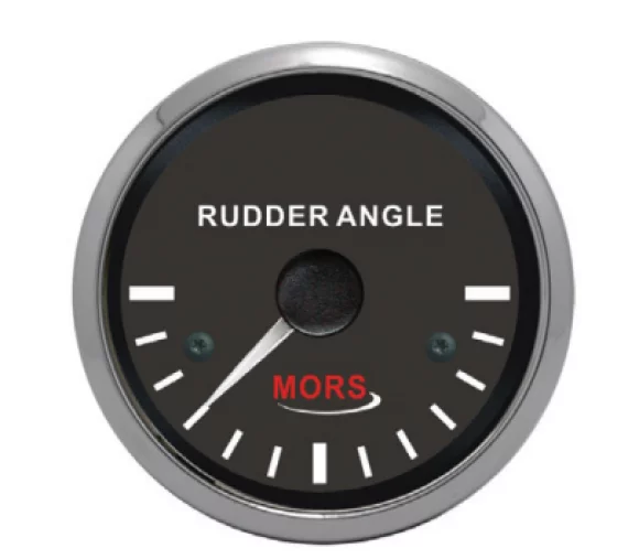 Dümen Açi Göstergesi̇ 12-24 V Si̇yah 55 MM