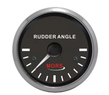 Dümen Açi Göstergesi̇ 12-24 V Si̇yah 55 MM - 1