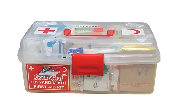 İLK Yardim Kutusu GEMİ İÇİN Di̇kdörtgen Kutu - 1