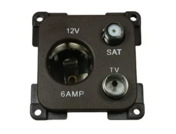 Inprojal 12 V +TV + SAT Soketi̇ - 1