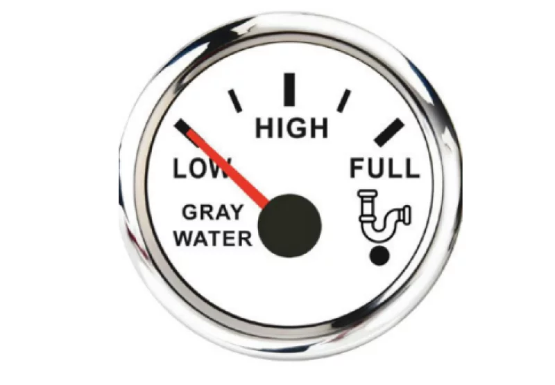 Lavabo (GRİ) Su Göstergesi̇ Beyaz 12-24V