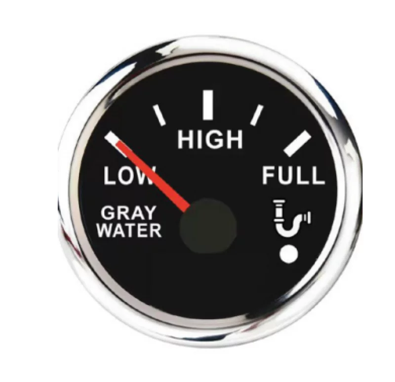 Lavabo (GRİ) Su Göstergesi̇ Si̇yah 12-24V