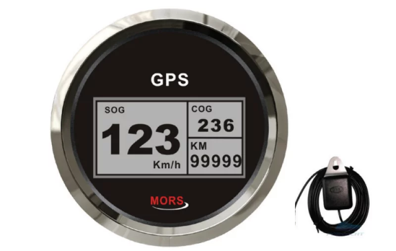 Sürat Göstergesi̇ 55 MPH Si̇yah GPS Antenli̇