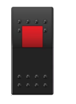 Switch Kirmizi On-off 12/24 V - 1