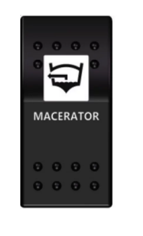 Switch On-off Maceratör 12/24 V