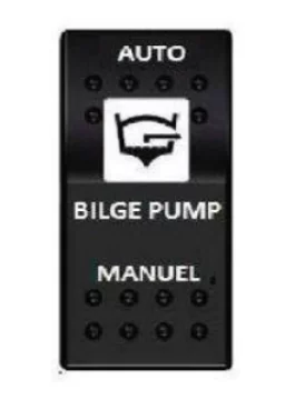 Switch On-off-(on) Manuel OTOM. Si̇nti̇ne POMP. 12/24 V - 1