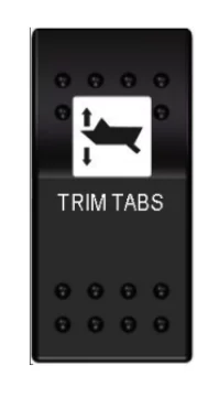 Switch TRİM On(yayli)-off-on(yayli) 12/24 V - 1