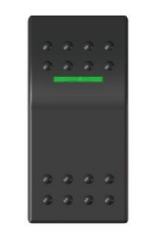 Switch Yeşi̇l On(yayli)-off 12/24 V