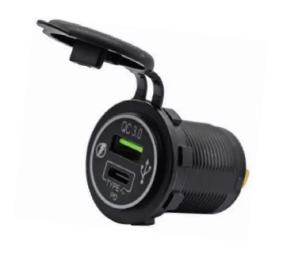 USB Soketi̇ Usb+type C 12-24 V