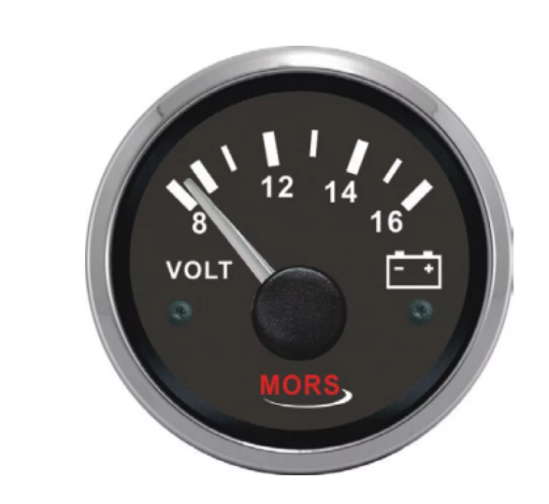 Voltmetre 12 V Si̇yah