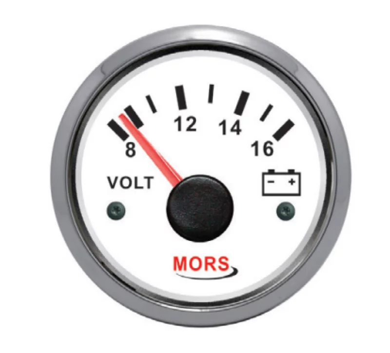 Voltmetre 24 V Beyaz