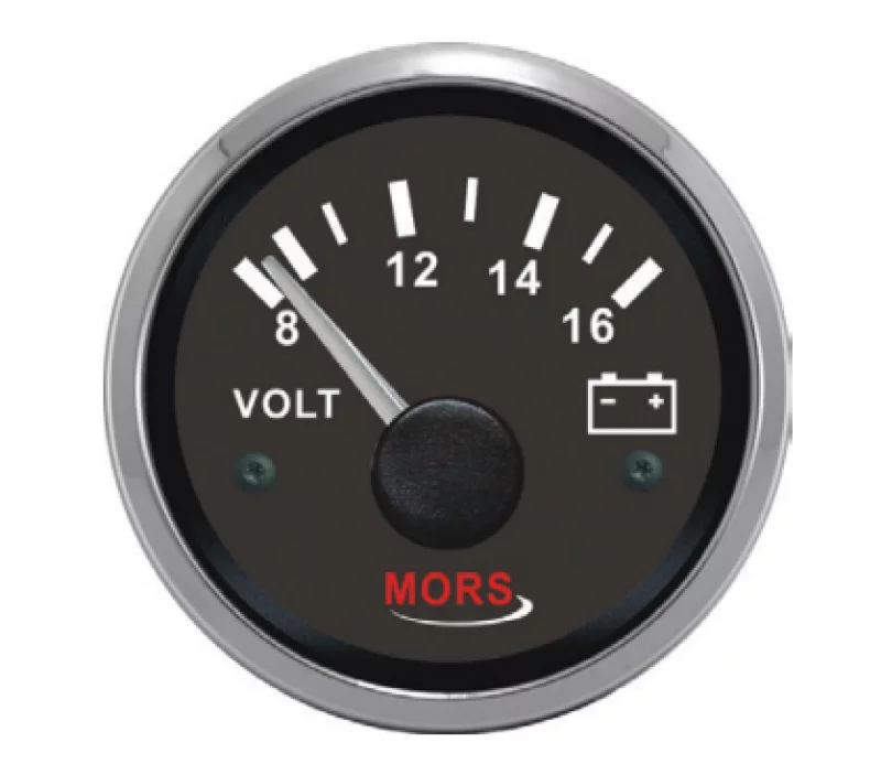 Voltmetre 24 V Si̇yah