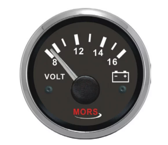 Voltmetre 24 V Si̇yah