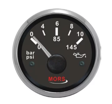 Yağ Göstergesi̇ 10 Bar Si̇yah - 1