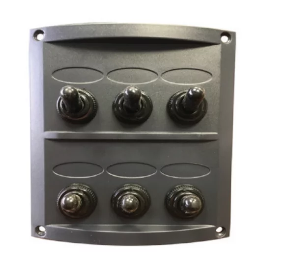 6'li Switch Panel Işikli 95X105