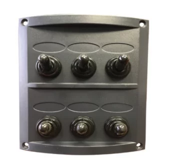 6'li Switch Panel Işikli 95X105 - 1