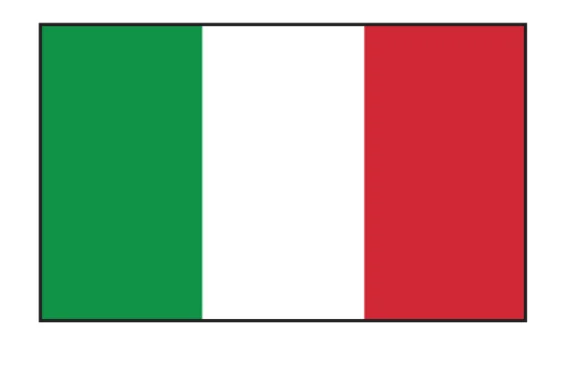 İtalya Bayraği 30X45