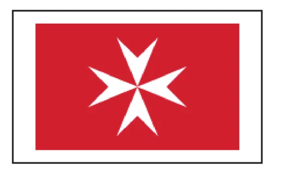 Malta Bayraği 30X45