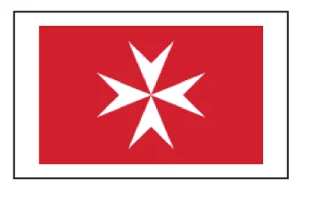 Malta Bayraği 30X45 - 1