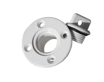 Plasti̇k Mi̇çoz Beyaz Yuvarlak 1/2" - 1