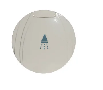 Plasti̇k Kapakli Duş Yuvasi Düz Çap:70mm - 1