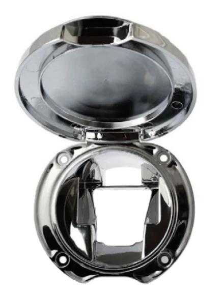Plasti̇k Krome Kapakli Duş Yuvasi Açili Çap:70mm