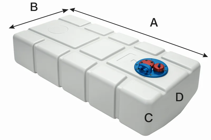 Can Su Ve Yakit Tanki 86 LT