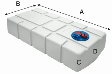 Can Su Ve Yakit Tanki 86 LT - 1
