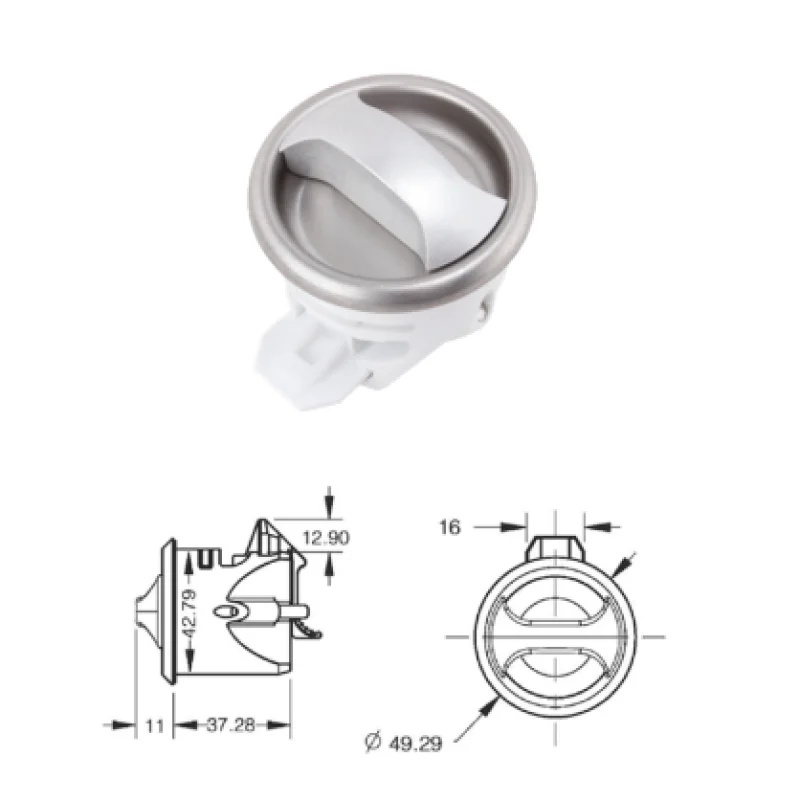 Dolap Kulbu Çevi̇rmeli̇ Çap:50 MM
