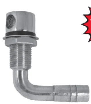 Hava Fi̇rari Di̇rsek 5/8" Krom - 1