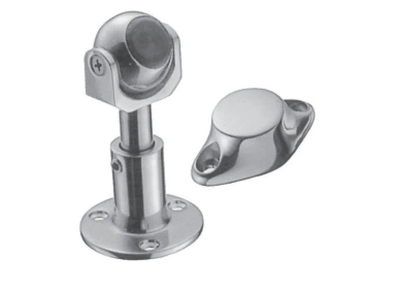 Kapi Stoperi̇ Manyeti̇k Krom Yuvarlak Ayakli